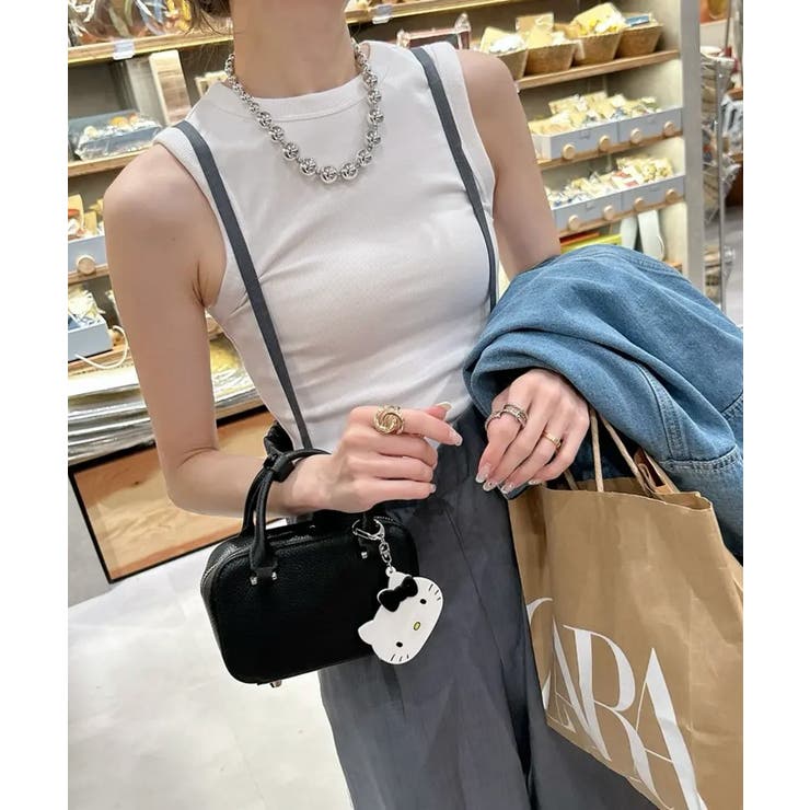 リネンライクサスペンダー付きパンツ レディース 春 夏 秋 M | aquagarage | 詳細画像21 