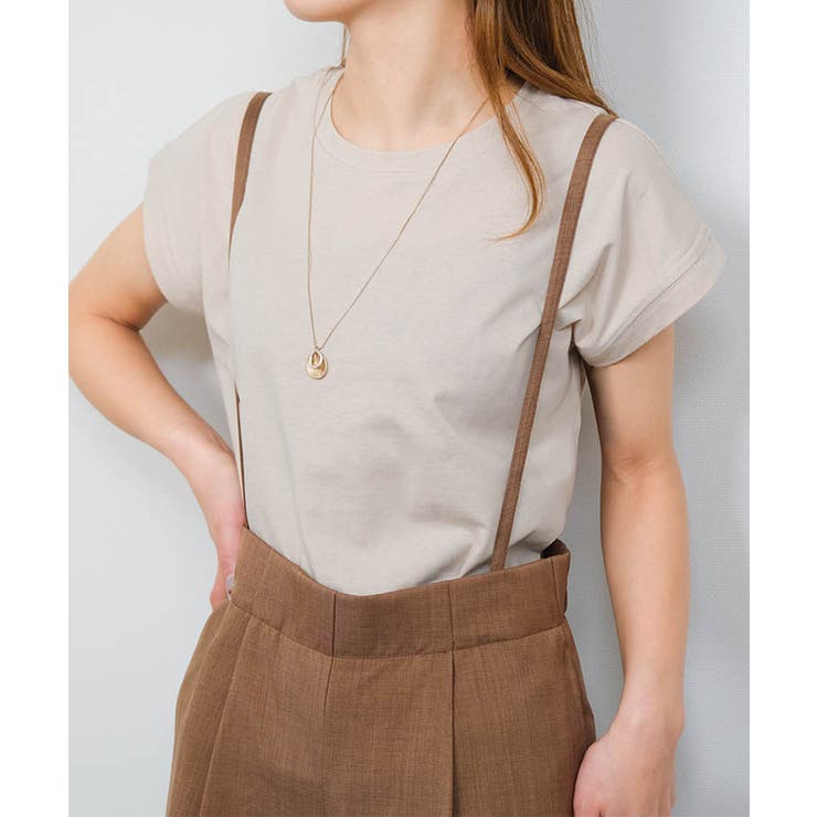 リネンライクサスペンダー付きパンツ レディース 春 夏 秋 M | aquagarage | 詳細画像26 