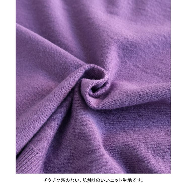 柔らかい生地感のピンタックニットトップス | aquagarage | 詳細画像4 