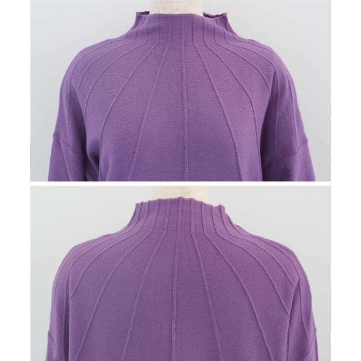 柔らかい生地感のピンタックニットトップス | aquagarage | 詳細画像6 