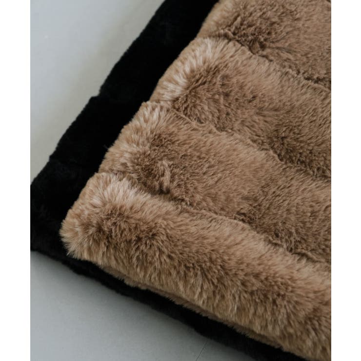 ふんわりと暖かい、なめらかな手触りのフェイクファーベスト | aquagarage | 詳細画像16 