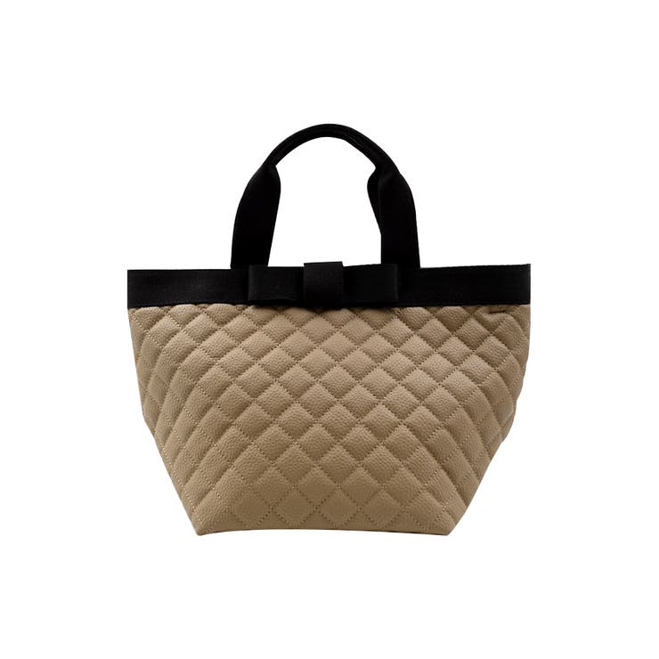 グレージュ | トートバッグ ハンドバッグ キルティングバッグ | aquagarage