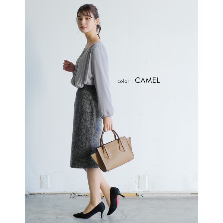 程よいサイズ感でコーデに馴染む。2Wayミニハンドバッグ | aquagarage | 詳細画像23 