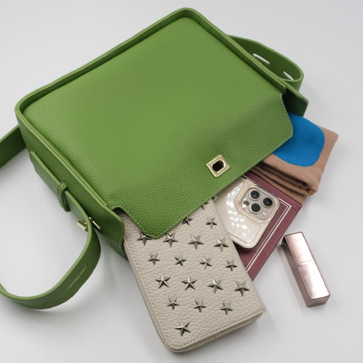 どんなコーデにも取り入れやすい♪スクエアショルダーバッグ | aquagarage | 詳細画像11 