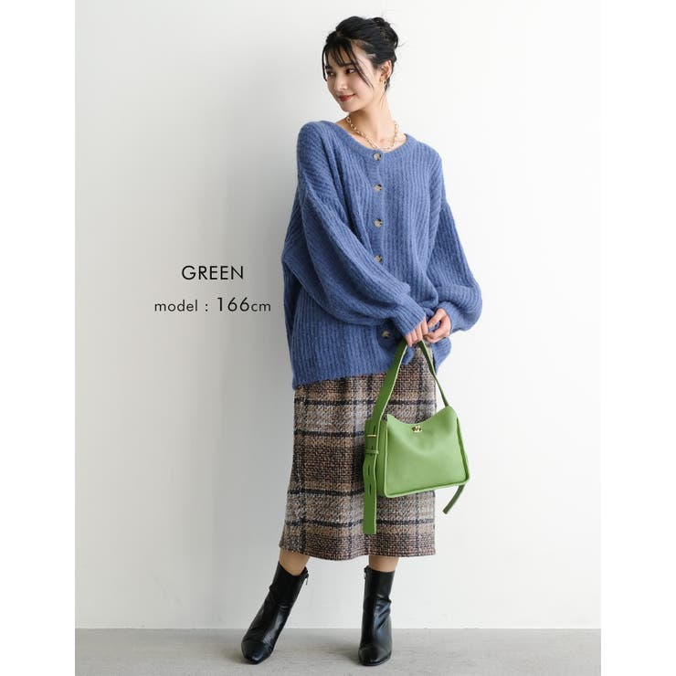 どんなコーデにも取り入れやすい♪スクエアショルダーバッグ | aquagarage | 詳細画像14 