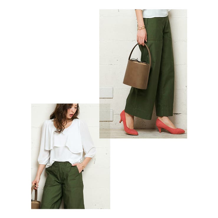 ブラウス ドレープ フリル | aquagarage | 詳細画像10 