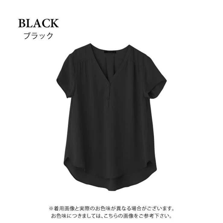 ブラック | ブラウス プルオーバー トップス | aquagarage