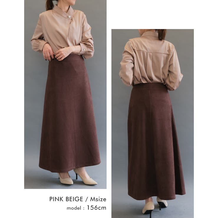 シンプルながら表情豊かに着映える！パールボタンブラウス | aquagarage | 詳細画像9 