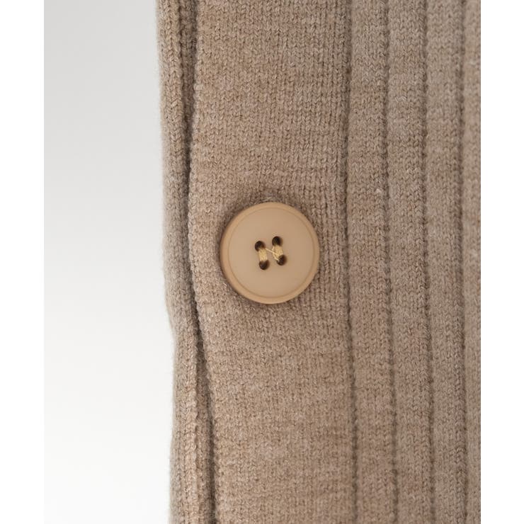 柔らかリブ編みでノンストレスな穿き心地！裾サイドボタンニットパンツ | aquagarage | 詳細画像20 