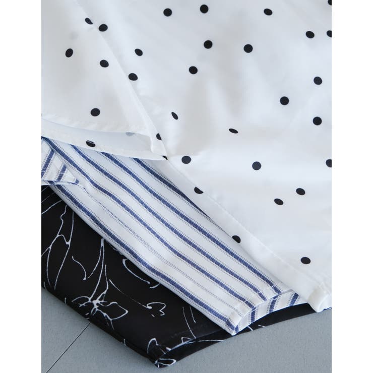 なめらかでやさしい肌ざわりが魅力！さらっと涼しいワイドスリーブブラウス | aquagarage | 詳細画像3 