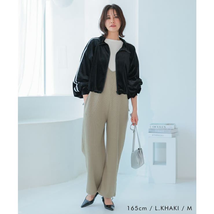 V×Uネックの前後2wayサロペット | aquagarage | 詳細画像23 