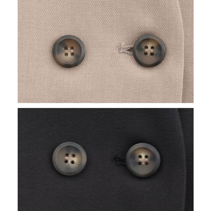 ノーカラーウエストシェイプペプラムジャケット 春 秋 M | aquagarage | 詳細画像24 