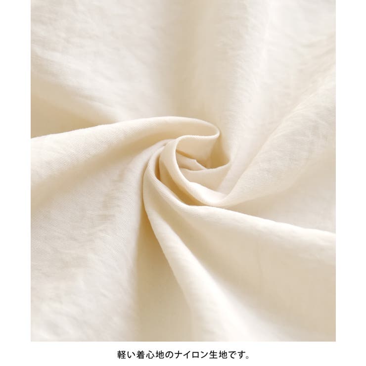 軽快で動きやすく程よいオーバーシルエットのナイロンアノラックパーカー | aquagarage | 詳細画像13 