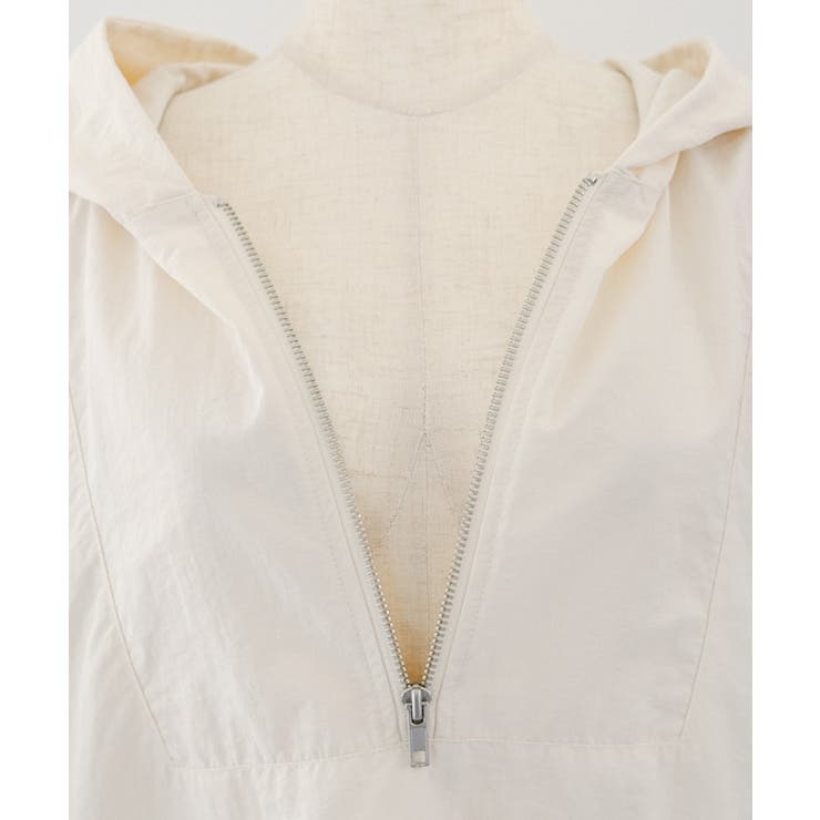 軽快で動きやすく程よいオーバーシルエットのナイロンアノラックパーカー | aquagarage | 詳細画像16 