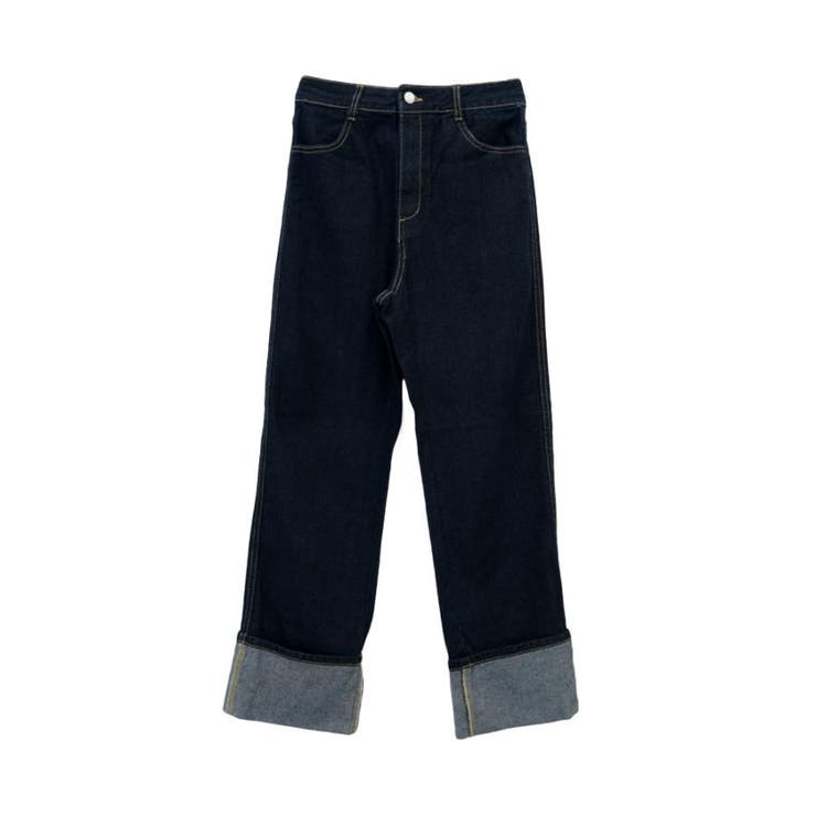 インディゴ | ロールアップデニムパンツ | aquagarage