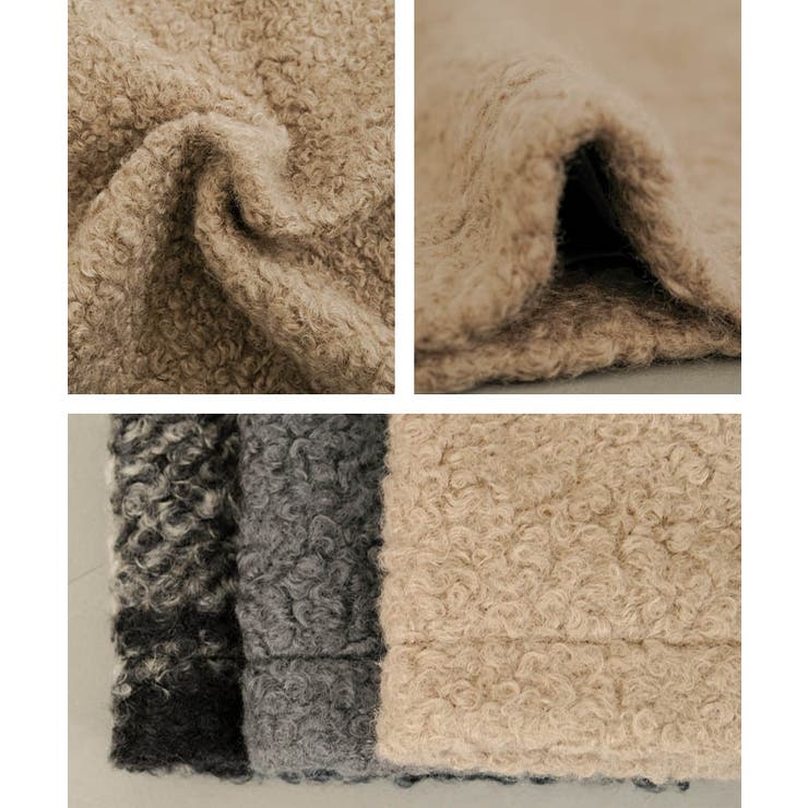 フェイクリングウールダブルテーラードコート 秋 冬 M | | aquagarage | 詳細画像19 