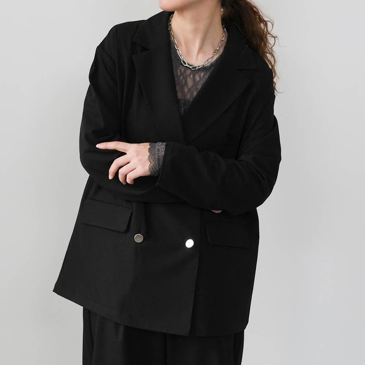 ブラック | テーラードジャケット レディース | aquagarage