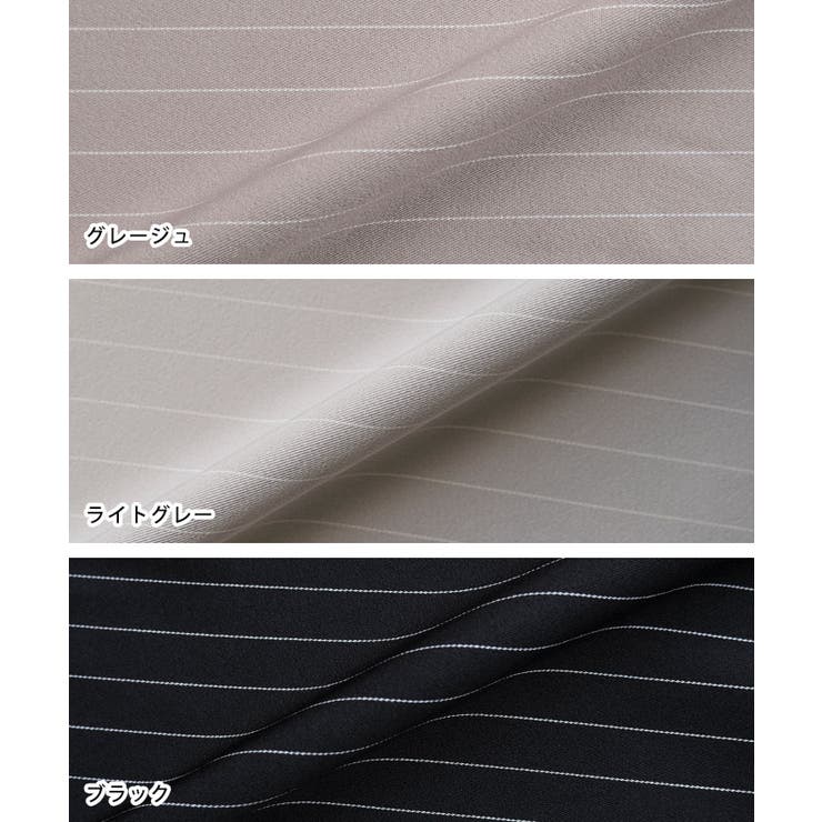 ツータックストライプワイドパンツ 春 夏 秋 冬 M | aquagarage | 詳細画像19 