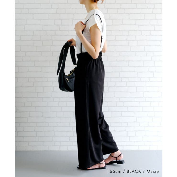 セール23%OFF】アンドミー andme キャミ サロペット Vネック