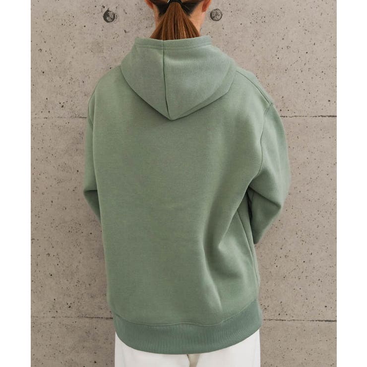 ヘビーウエイト裏起毛オーバーサイズパーカー 秋 冬 M L レディース | aquagarage | 詳細画像5 