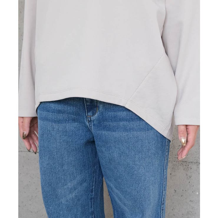 裏起毛コクーンカットソー | aquagarage | 詳細画像4 