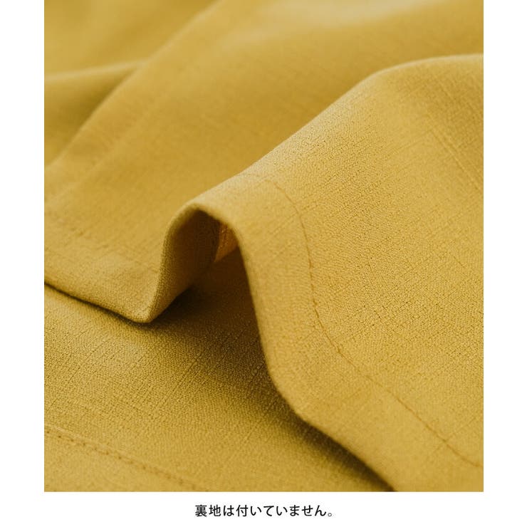 暑い時期もさらっと快適！リネンライクスリット入りワイドパンツ | aquagarage | 詳細画像6 