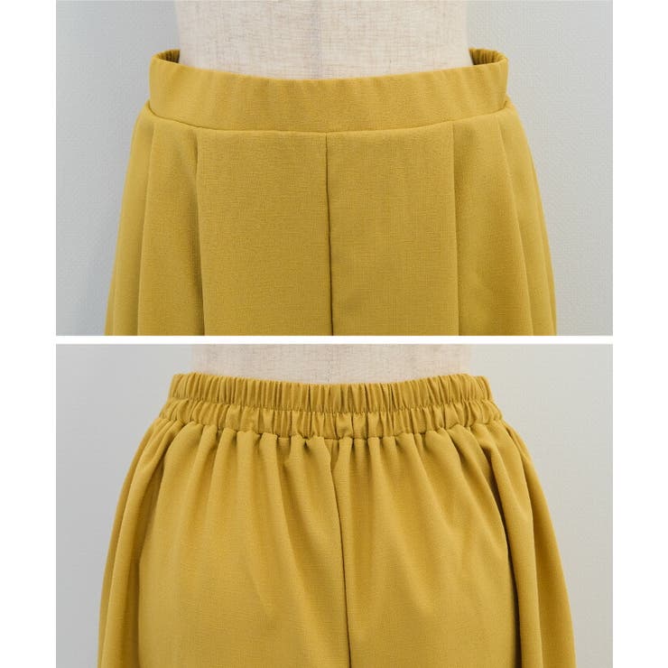 暑い時期もさらっと快適！リネンライクスリット入りワイドパンツ | aquagarage | 詳細画像8 