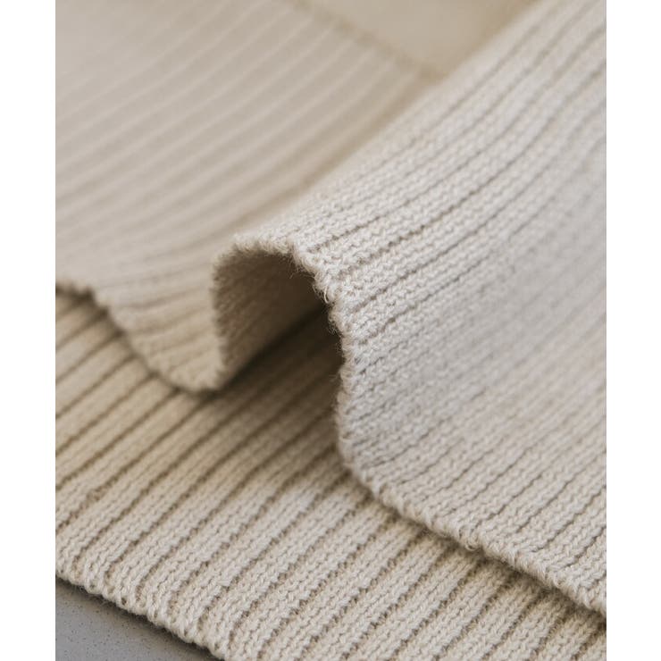 これ1枚で完成するインナー付スウェットライクニットトップス | aquagarage | 詳細画像6 