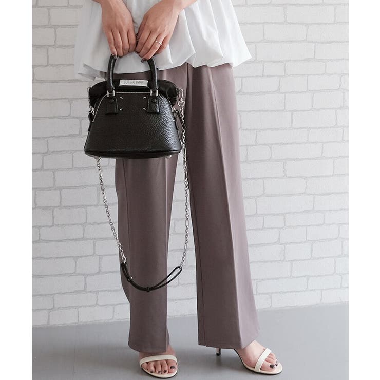 インサイドスリットワイドパンツ レディース 春 夏 秋 M L | aquagarage | 詳細画像6 