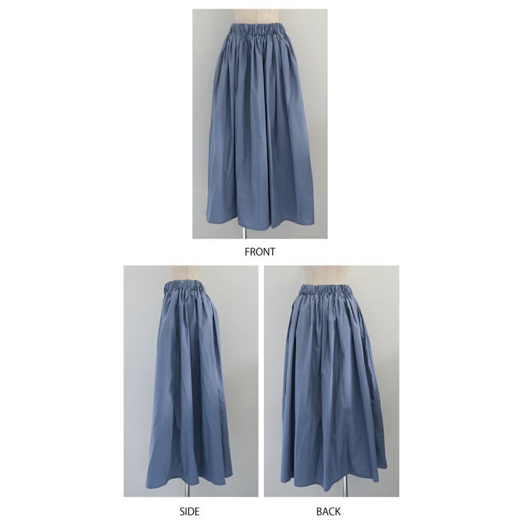 動く度にふわっと揺れるフェミニンな1枚♪ボリュームギャザースカート | aquagarage | 詳細画像11 