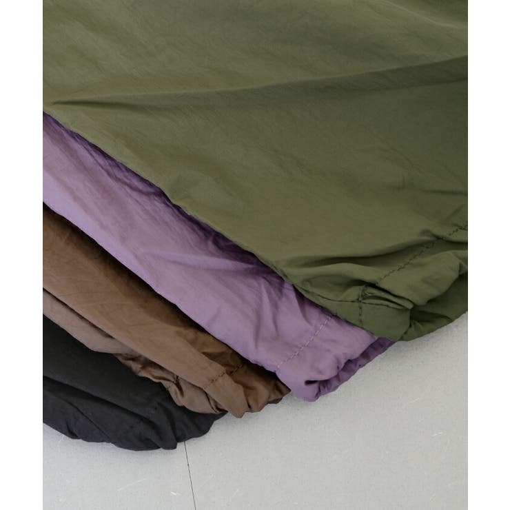 薄手で軽やかな穿き心地のミリタリーナイロンカーゴパンツ | aquagarage | 詳細画像4 