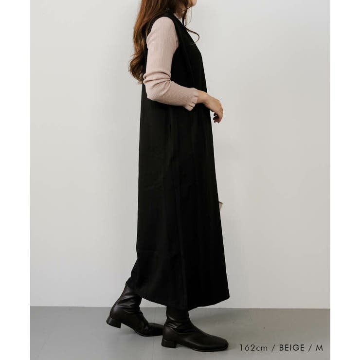 ネック袖口フリルニットトップス 春 秋 冬 M L レディース | aquagarage | 詳細画像11 