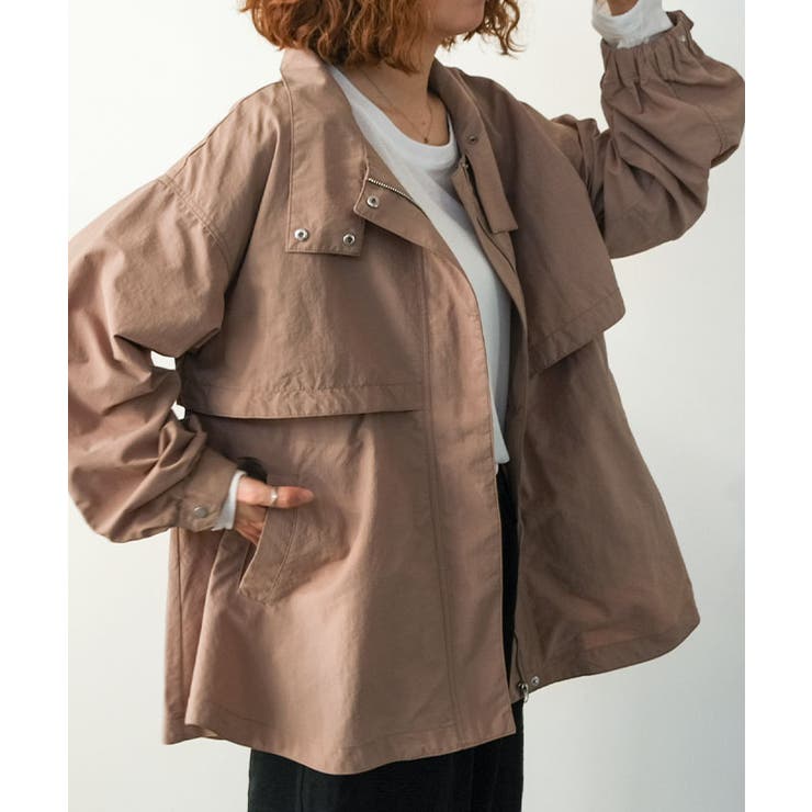 スタンドカラードロストブルゾン 春 秋 レディース M L | aquagarage | 詳細画像11 