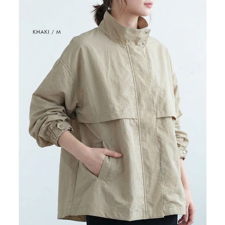 スタンドカラードロストブルゾン 春 秋 レディース M L | aquagarage | 詳細画像13 