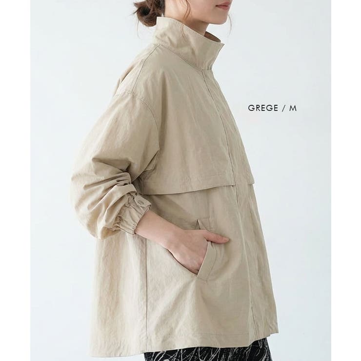 スタンドカラードロストブルゾン 春 秋 レディース M L | aquagarage | 詳細画像14 