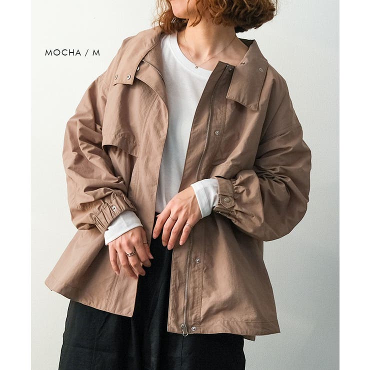 スタンドカラードロストブルゾン 春 秋 レディース M L | aquagarage | 詳細画像10 