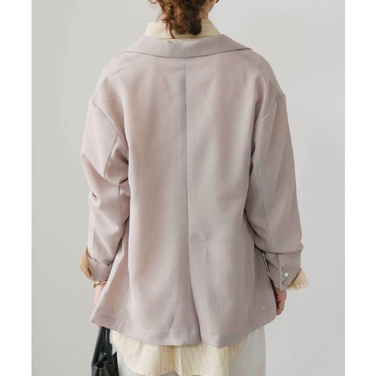 メッシュテーラードジャケット 春 夏 秋 M L | aquagarage | 詳細画像6 