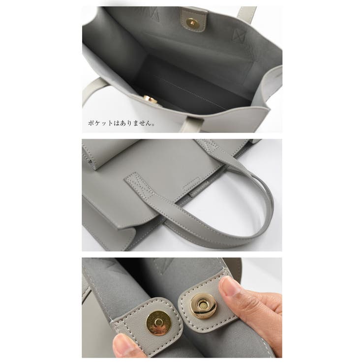 通勤、通学スタイルにもぴったり！フラップポケット付きスクエアバッグ | aquagarage | 詳細画像7 