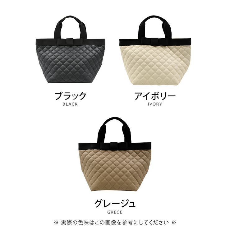 トートバッグ ハンドバッグ キルティングバッグ | aquagarage | 詳細画像3 