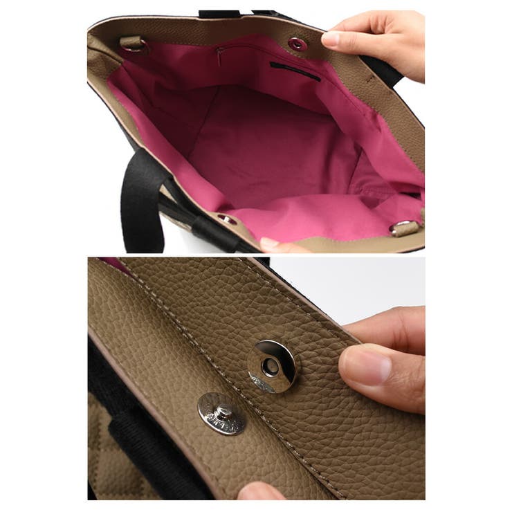 トートバッグ ハンドバッグ キルティングバッグ | aquagarage | 詳細画像9 