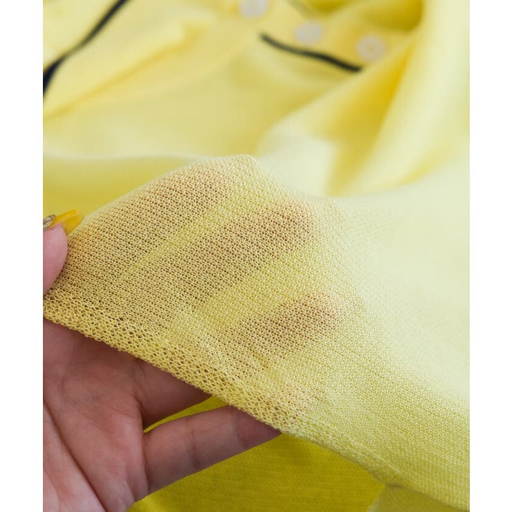 上品な襟付き配色ラインサマーニット | aquagarage | 詳細画像7 