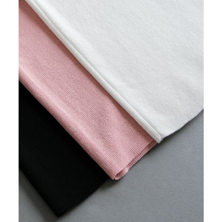 配色ラインフレアスリーブサマーニット | aquagarage | 詳細画像10 