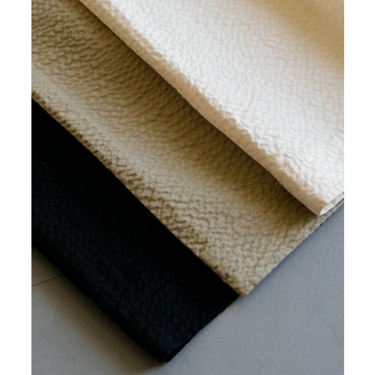 さらっと涼しい着心地が魅力のサッカー生地ショート丈シャツジャケット | aquagarage | 詳細画像17 