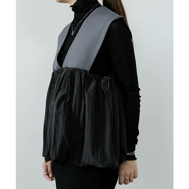 前後2wayバルーンベスト 春 秋 冬 レディース アクアガレージ | aquagarage | 詳細画像15 