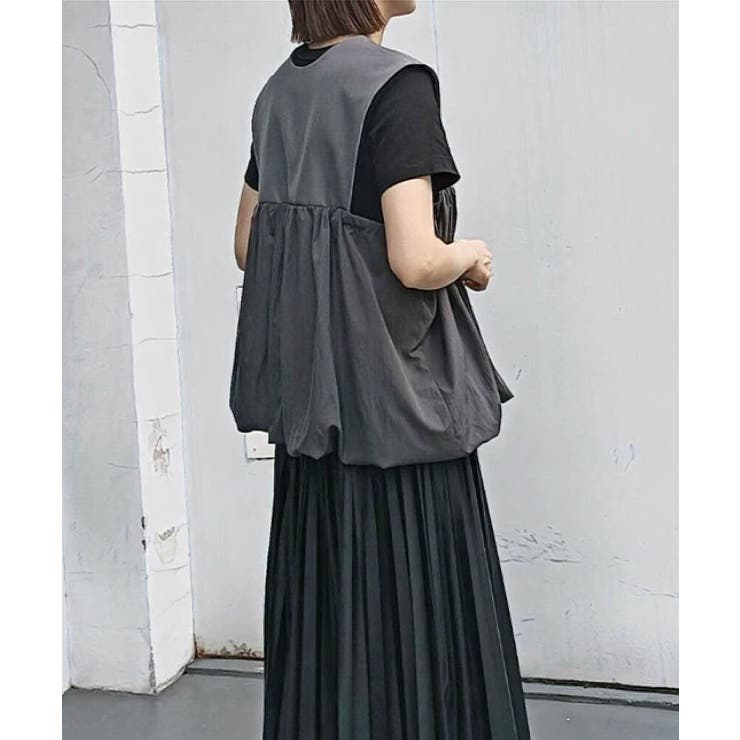 前後2wayバルーンベスト 春 秋 冬 レディース アクアガレージ | aquagarage | 詳細画像3 