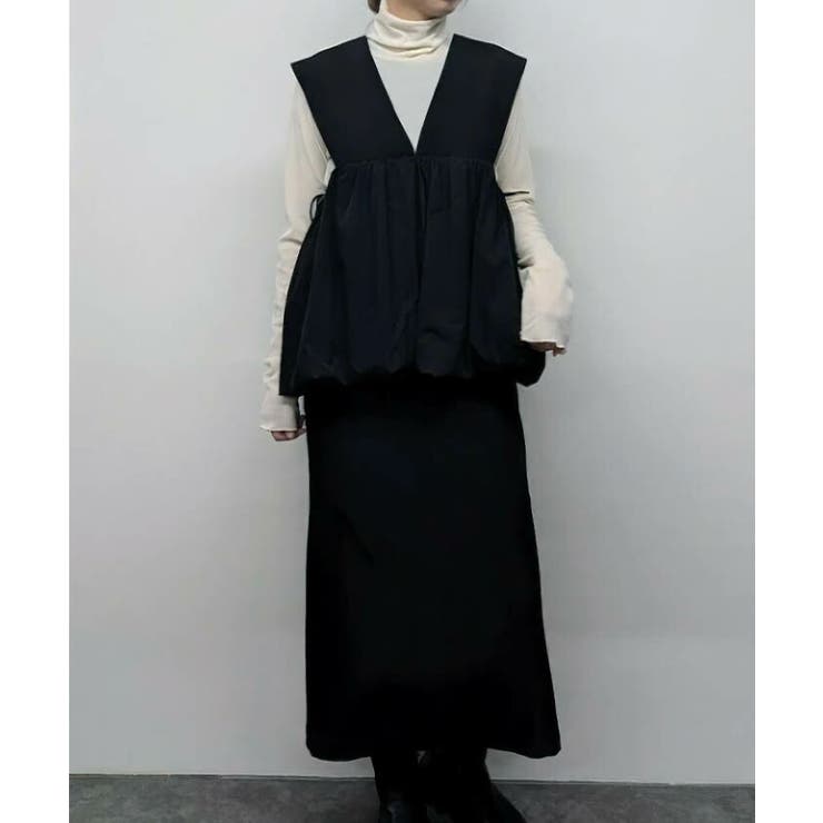 前後2wayバルーンベスト 春 秋 冬 レディース アクアガレージ | aquagarage | 詳細画像10 