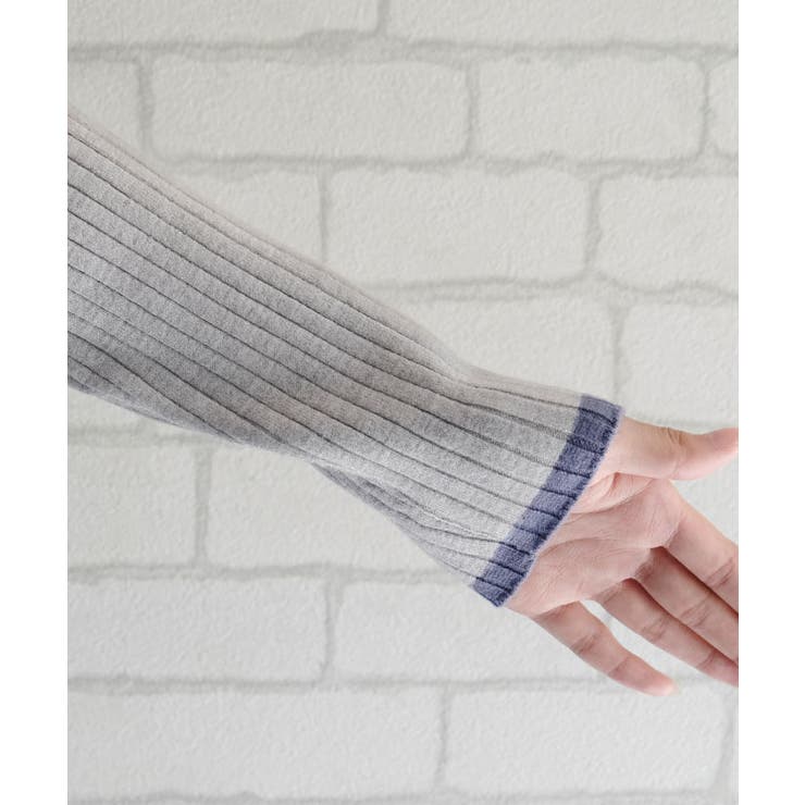 ボトルネックリブニットトップス  春  秋  冬 M レディース | aquagarage | 詳細画像10 