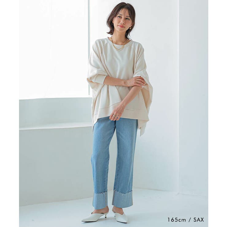 ロールアップデニムパンツ | aquagarage | 詳細画像11 