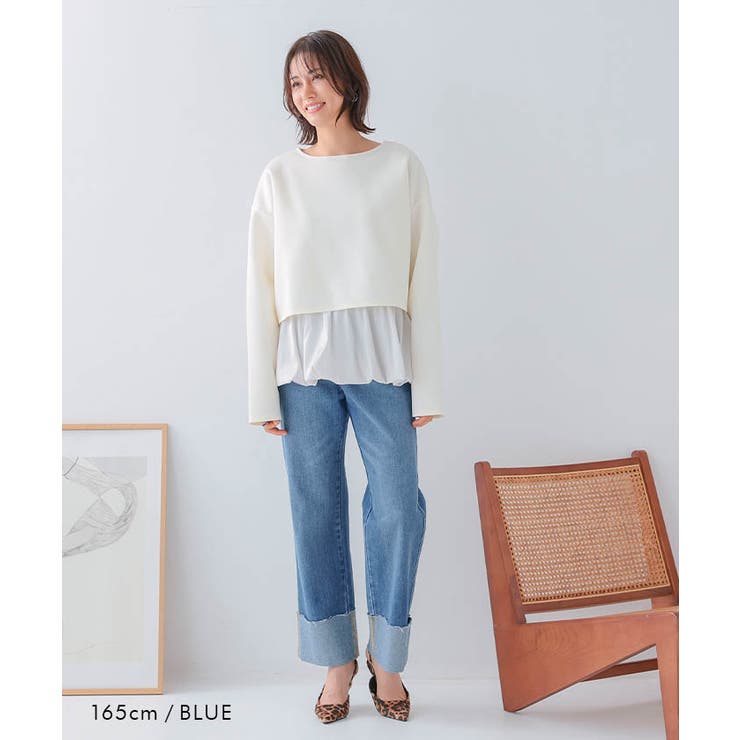 ロールアップデニムパンツ | aquagarage | 詳細画像5 