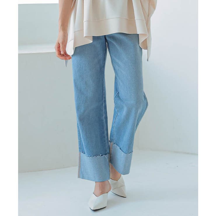 ロールアップデニムパンツ | aquagarage | 詳細画像10 